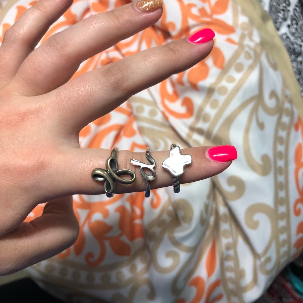 James Avery and Pandora rings